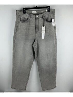 Nicole Miller Jeans Womens Size 16 Nomad Super High Rise Relaxed Straight NWT
